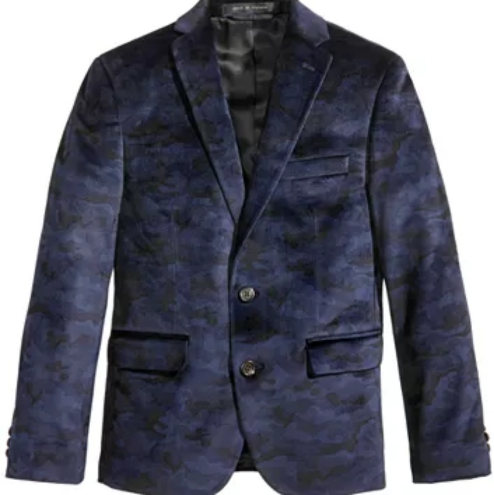 Lauren Ralph Lauren camo velvet jacket